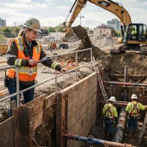 Supervisión de Trabajos de Excavación y Zanjas